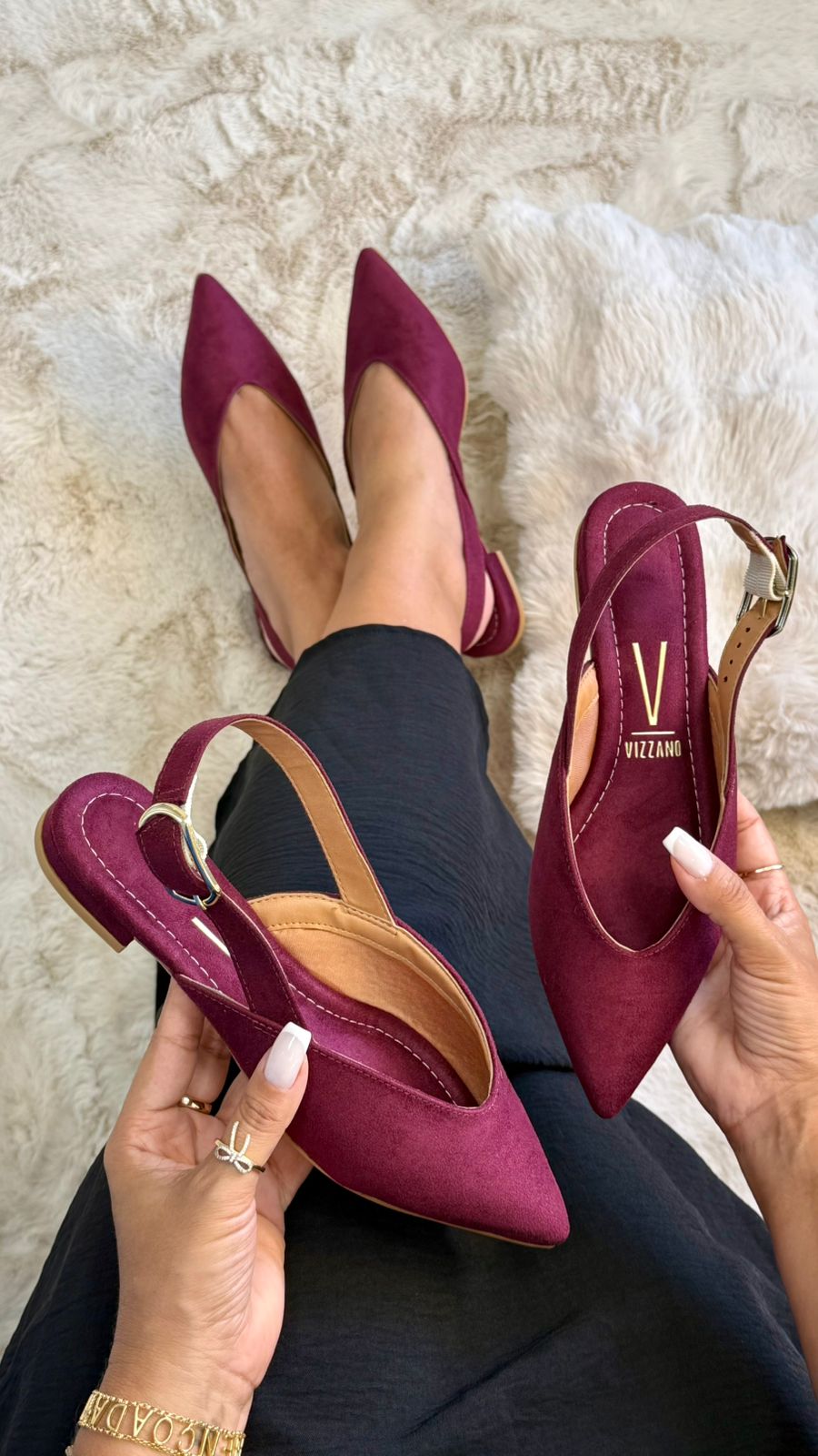 SAPATILHA SLINGBACK VIZZANO 12061016